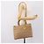 Christian Dior Cannage Lady Dior Large Hand Bag Patent Beige Gold - vista 25