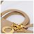 Christian Dior Cannage Lady Dior Large Hand Bag Patent Beige Gold - vista 8