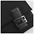 FENDI Zucchino Canvas Mamma Baguette Shoulder Bag Black - vista 18