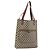 GUCCI GG Supreme Web Sherry Line Tote Bag PVC Beige 47 02 2140