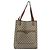 GUCCI GG Supreme Web Sherry Line Tote Bag PVC Beige 47 02 2140 - vista 13