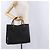 GUCCI Bamboo Hand Bag Leather Black Gold Tone 02 123 0260 - vista 24