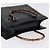 GUCCI Bamboo Hand Bag Leather Black Gold Tone 02 123 0260 - vista 6