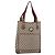 GUCCI Plus Hand Bag PVC Leather Beige Gold Tone