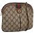 GUCCI GG Supreme Web Sherry Line Bag PVC Beige Gold 904 02 047