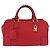 LOEWE Amazona 28 Handtasche Leder Rot Gold - Ansicht 13