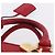 LOEWE Amazona 28 Handtasche Leder Rot Gold - Ansicht 14