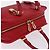 LOEWE Amazona 28 Handtasche Leder Rot Gold - Ansicht 6