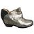 Maison Martin Margiela MM6 Maison Margiela Stivaletti in Pelle Metallizzata Oro e Nera Nero D'oro