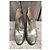 Maison Martin Margiela MM6 Maison Margiela Stivaletti in Pelle Metallizzata Oro e Nera Nero D'oro - vista 4