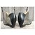 Maison Martin Margiela MM6 Maison Margiela Stivaletti in Pelle Metallizzata Oro e Nera Nero D'oro - vista 5