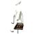GUCCI Horsebit 1955 GG Supreme Schultertasche aus Leder Braun - Ansicht 2