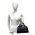 Céline Celine Triomphe Logo Embossed Leather Handbag Black - view 2