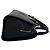 Céline Celine Triomphe Logo Embossed Leather Handbag Black - view 6