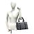 Borsa Christian Dior con motivo Trotter Nero - vista 2