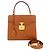 Gucci Vintage Lady Lock Handtasche aus Leder