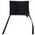 Céline Borsa a tracolla in pelle Celine Trio con logo inciso Nero - vista 4