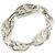 Hermès Hermes Enchainée PM Band Ring Silvery