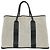Hermès Borsa Hermes Garden Party GM Marrone Nero - vista 3