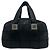 Timeless Chanel Mini Boston Tasche aus schwarzem Leder - Ansicht 3