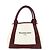 Balenciaga Mini Tote Handtasche Rot Roh Bordeaux