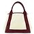 Balenciaga Mini Tote Handtasche Rot Roh Bordeaux - Ansicht 3