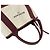 Balenciaga Mini Tote Handtasche Rot Roh Bordeaux - Ansicht 4