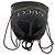 Gucci Logo Leather Drawstring Backpack Black - view 4