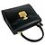 Borsa a tracolla 2-Way in pelle con logo e chiusura Old Lady Lock Gucci Nero - vista 4