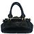 Chloé Paddington Logo Hardware Leder Handtasche Tote Bag Mini Boston Schwarz - Ansicht 3