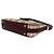 Borsa a tracolla Burberry Nova Check in tela e pelle Beige Bordò - vista 8