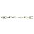 Autre Marque Tiffany HardWear Ohrringe mit abgestuften Gliedern Silber - Ansicht 5