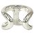 Hermès Hermes Osmo's GM Ring aus 925 Sterling Silber - Ansicht 6