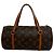 Louis Vuitton Vintage Papillon 26 Handtasche Braun - Ansicht 3