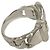 Hermès Hermes Vintage Boucles Sellier Silberbandring - Ansicht 5