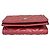 Portafoglio tri-fold in pelle Chanel Coco Mark Camellia Rosso - vista 6