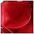 Zaino Prada in nylon rosso - vista 7