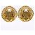 Orecchini a clip Chanel Vintage placcati oro - vista 3