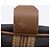 Borsa Boston Christian Dior in PVC marrone - vista 11