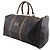 Borsa Boston Christian Dior in PVC marrone - vista 2