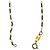 CHANEL Vintage Coco Mark Motiv Halskette Golden - Ansicht 5