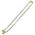 CHANEL Vintage Coco Mark Motiv Halskette Golden - Ansicht 6