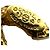Orecchini a clip Chanel Vintage Coco Mark motivo lava D'oro - vista 2