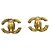 Orecchini a clip Chanel Vintage Coco Mark motivo lava D'oro - vista 6