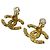Orecchini a clip Chanel Vintage Coco Mark motivo lava D'oro - vista 7