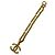 Chanel Vintage Coco Mark Kette mit Lava-Motiv Golden