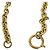 Chanel Vintage Coco Mark Kette mit Lava-Motiv Golden - Ansicht 5