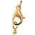 Collana Chaumet B de Diamond D'oro - vista 5