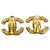 Orecchini Chanel Vintage Coco Mark Motivo Lava D'oro - vista 5