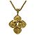 Chanel Vintage Coco Mark Motif Halskette Golden - Ansicht 4
